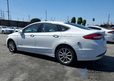 2017 Ford Fusion Se Hybrid из США, поврежденный, VIN 3FA6P0LU8HR409319